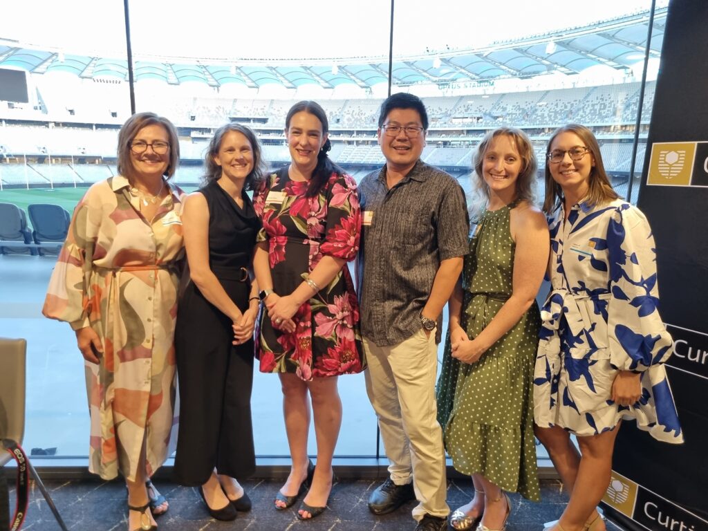 Diabetes WA staff and prize winner Amber Rose