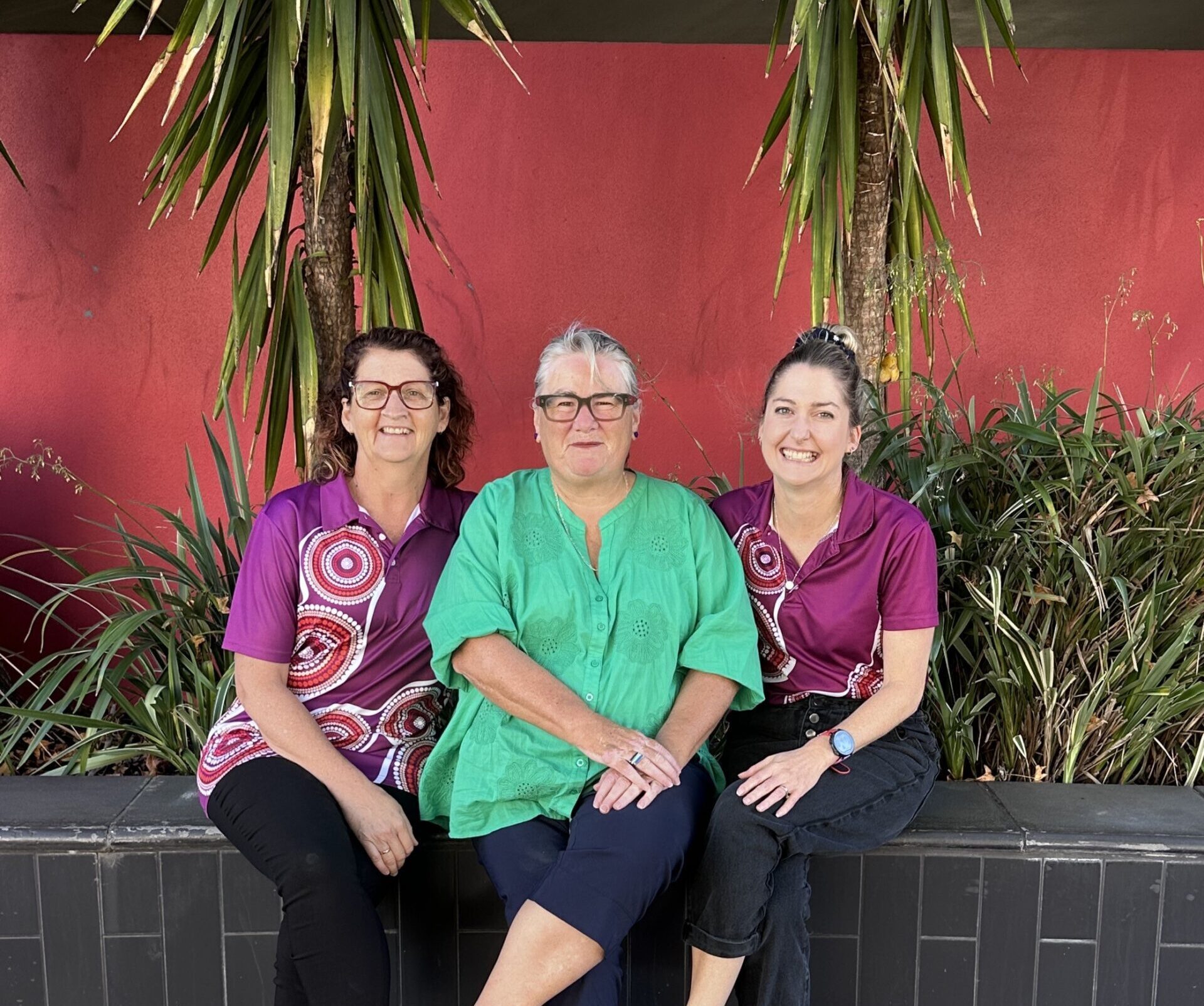 OzDAFNE participant Ruth Hansen with Diabetes Educators Nyaree Lawler (left) and Linda Bradbury.